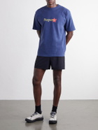 DISTRICT VISION - California Printed Cotton-Jersey T-Shirt - Blue