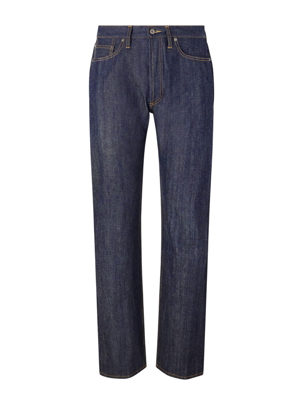 Photo: 3sixteen - CS-100x Classic Straight-Leg Selvedge Jeans - Blue