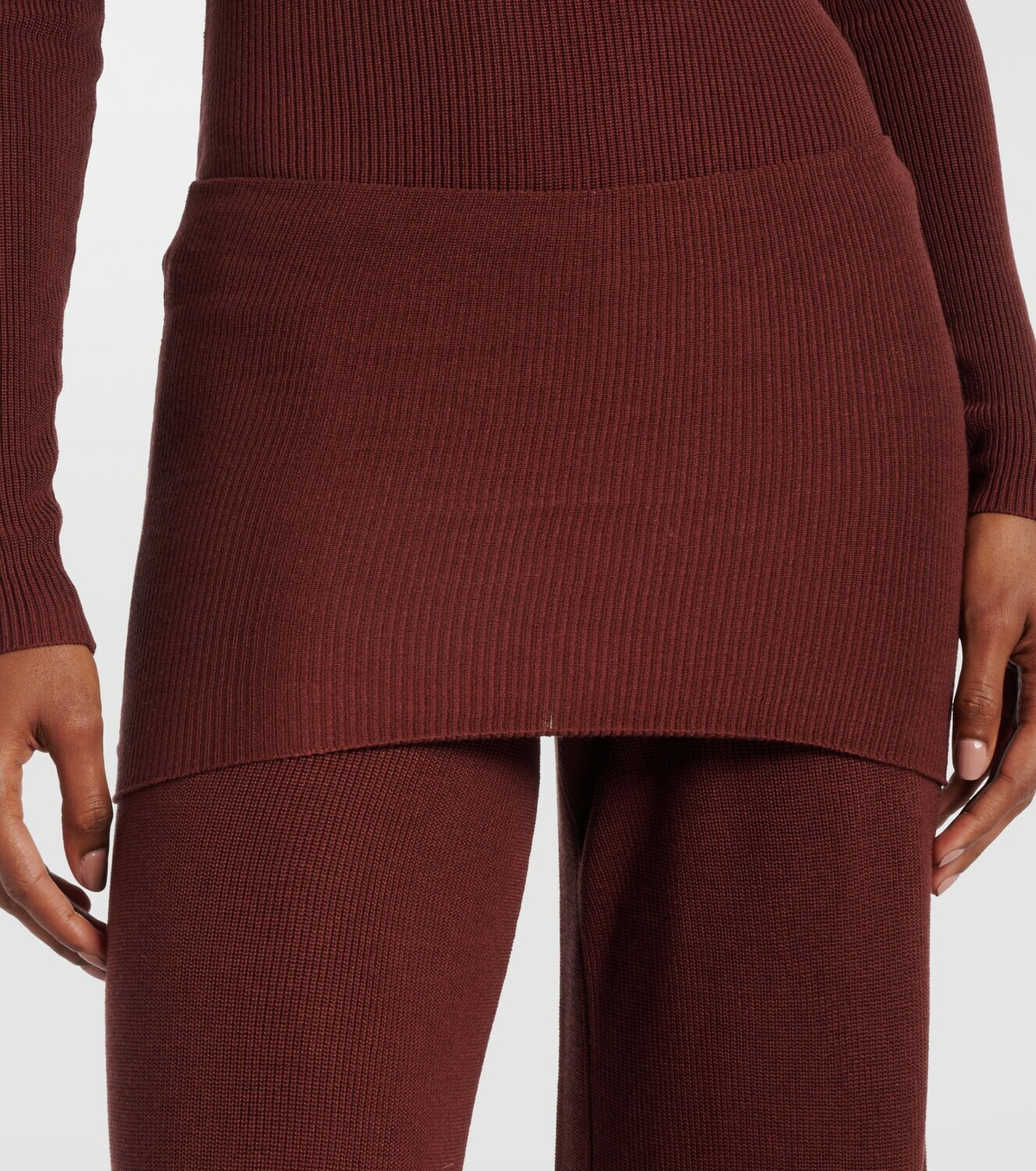 Aya Muse Silk-blend wide-leg pants
