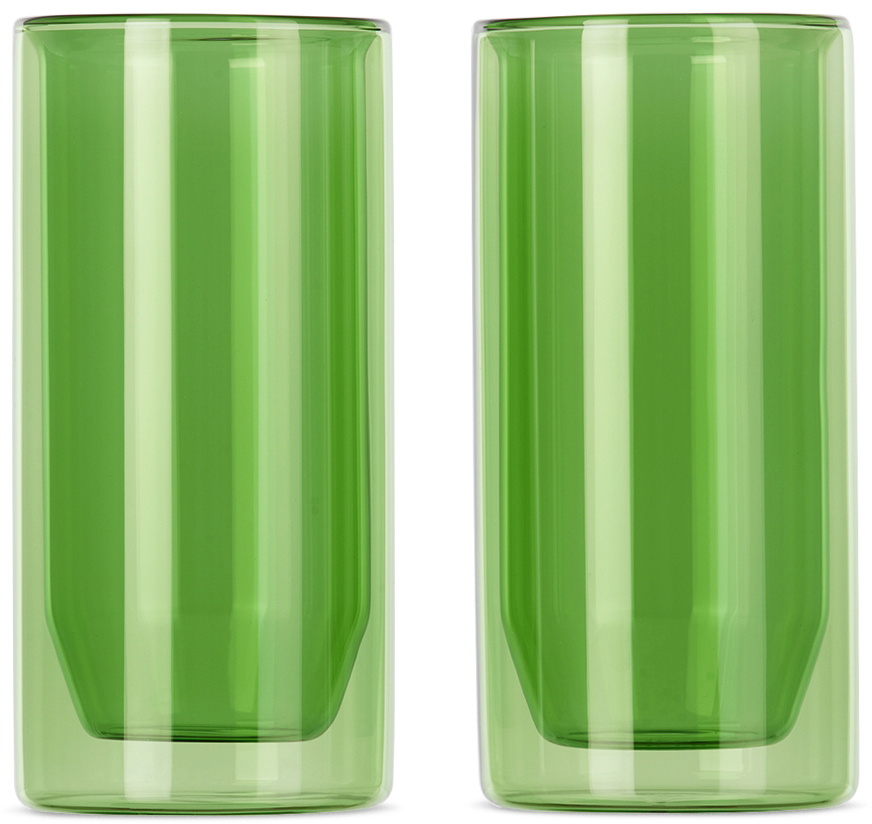 Photo: YIELD Green Double-Wall Glasses, 16oz