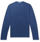 James Perse - Combed Cotton Jersey T-Shirt - Cobalt blue