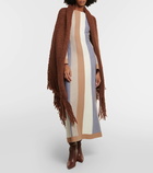 Gabriela Hearst Lauren fringed cashmere wrap