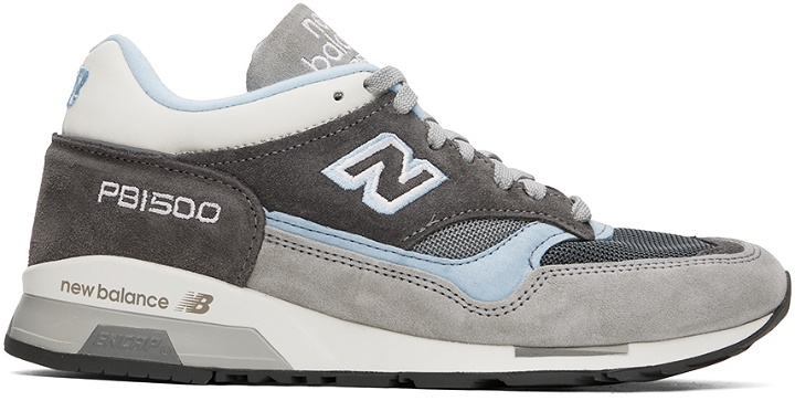 Photo: BEAMS PLUS Gray & Blue Paperboy & New Balance Edition 1500 Sneakers