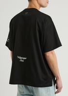 Wooyoungmi Logo-embroidered Cotton T-shirt Black