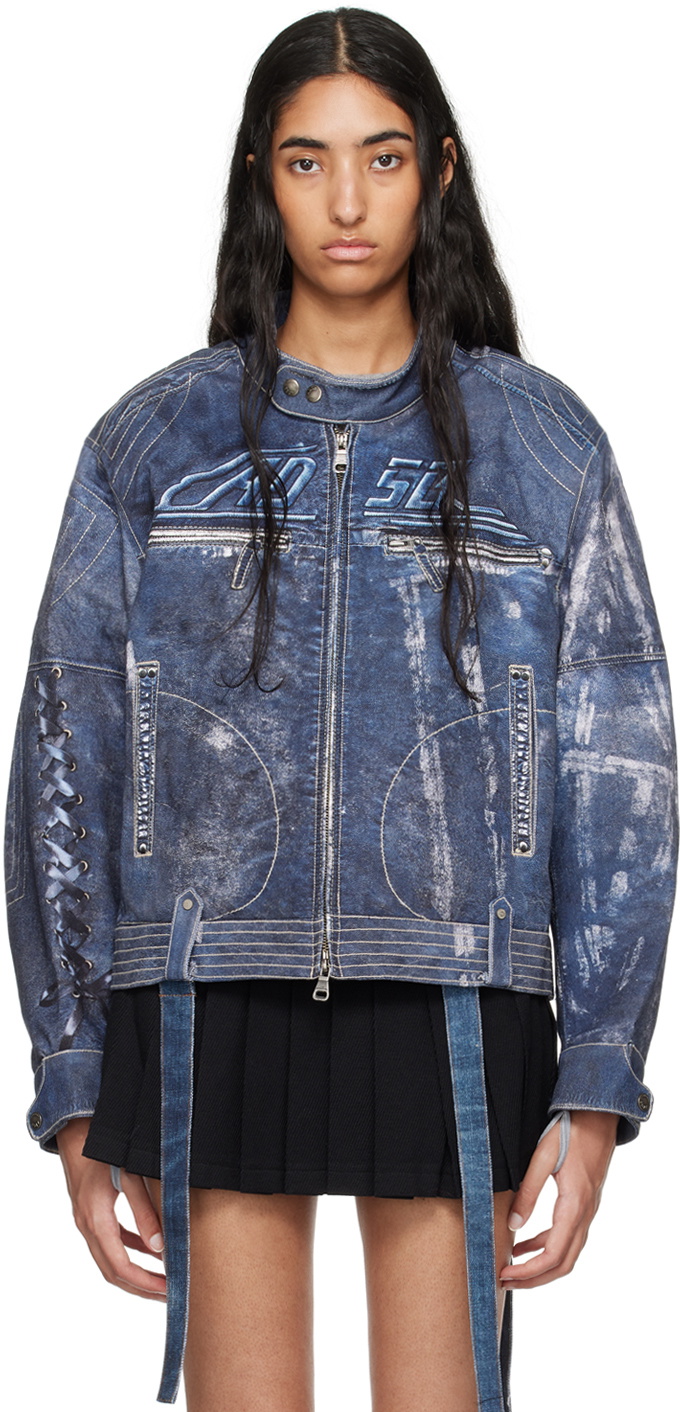 Andersson Bell Blue Dua Denim Jacket Andersson Bell