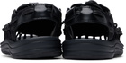 KEEN Black UNEEK Leather Sandals