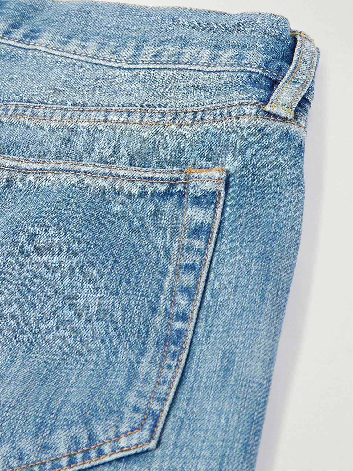 Mr P. - Straight-Leg Organic Jeans - Blue