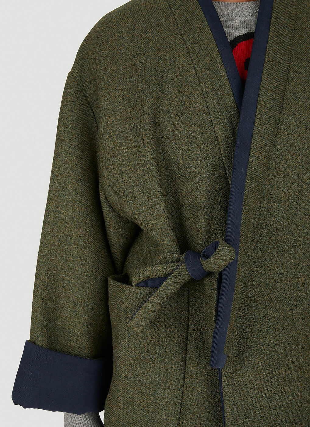 Kimono Jacket in Green Kenzo