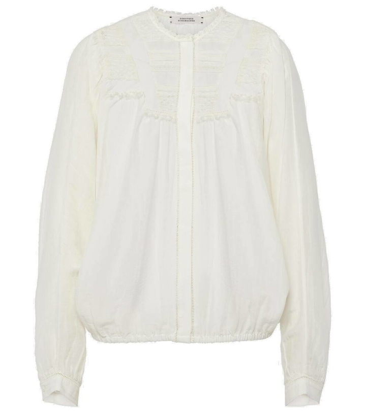 Photo: Dorothee Schumacher Stunning Dream cotton and silk blouse