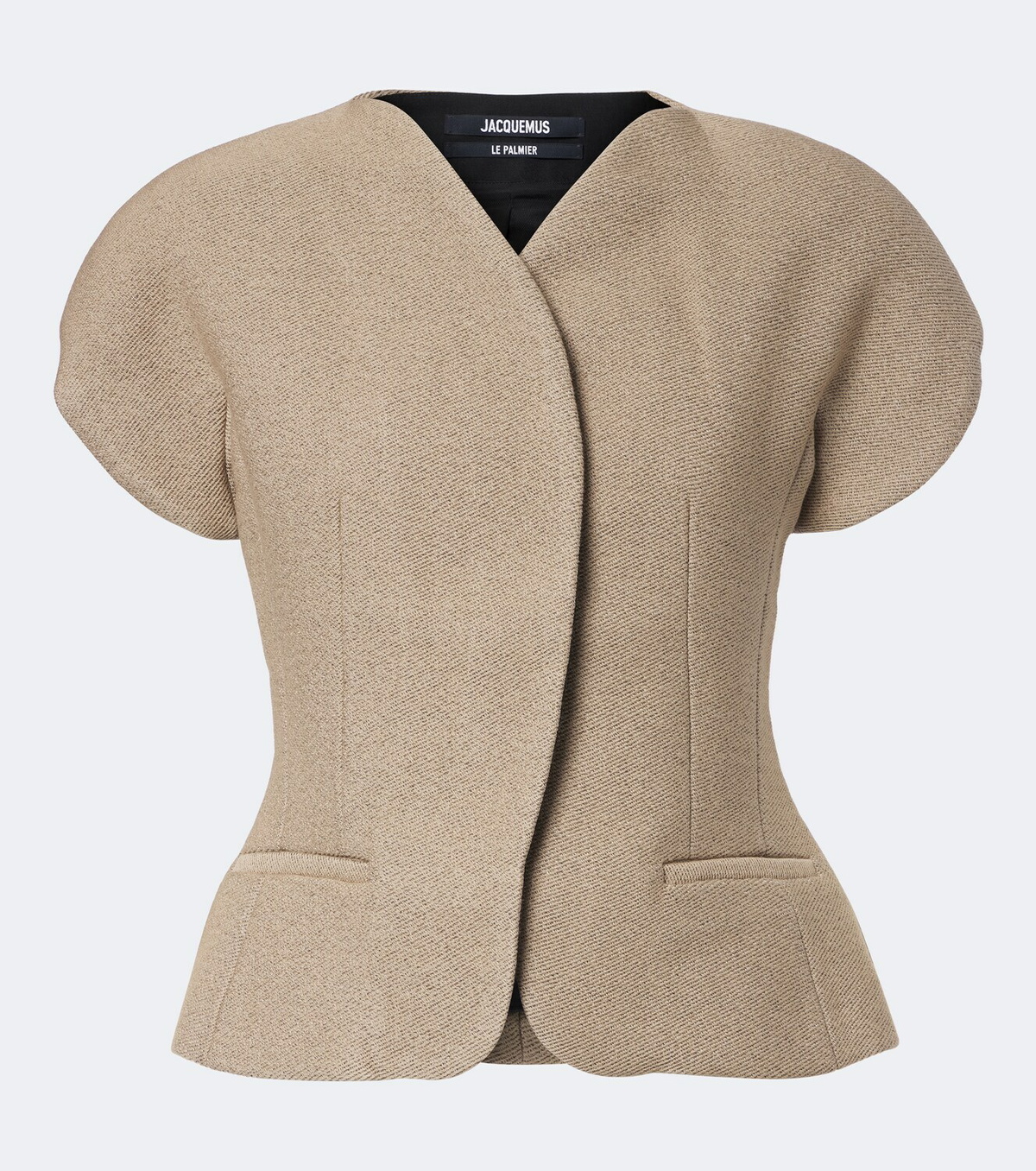 Jacquemus Ovalo wool and cotton jacket