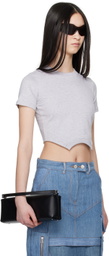 SRVC Gray Overturned T-Shirt