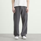 ANNIE HOOD Men's Inside Out College Straight Joggers in Washed Black