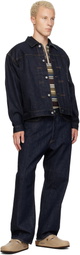 Ordinary Fits Navy 1st Type Denim Jacket