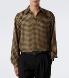 Valentino Garavani Printed silk twill shirt