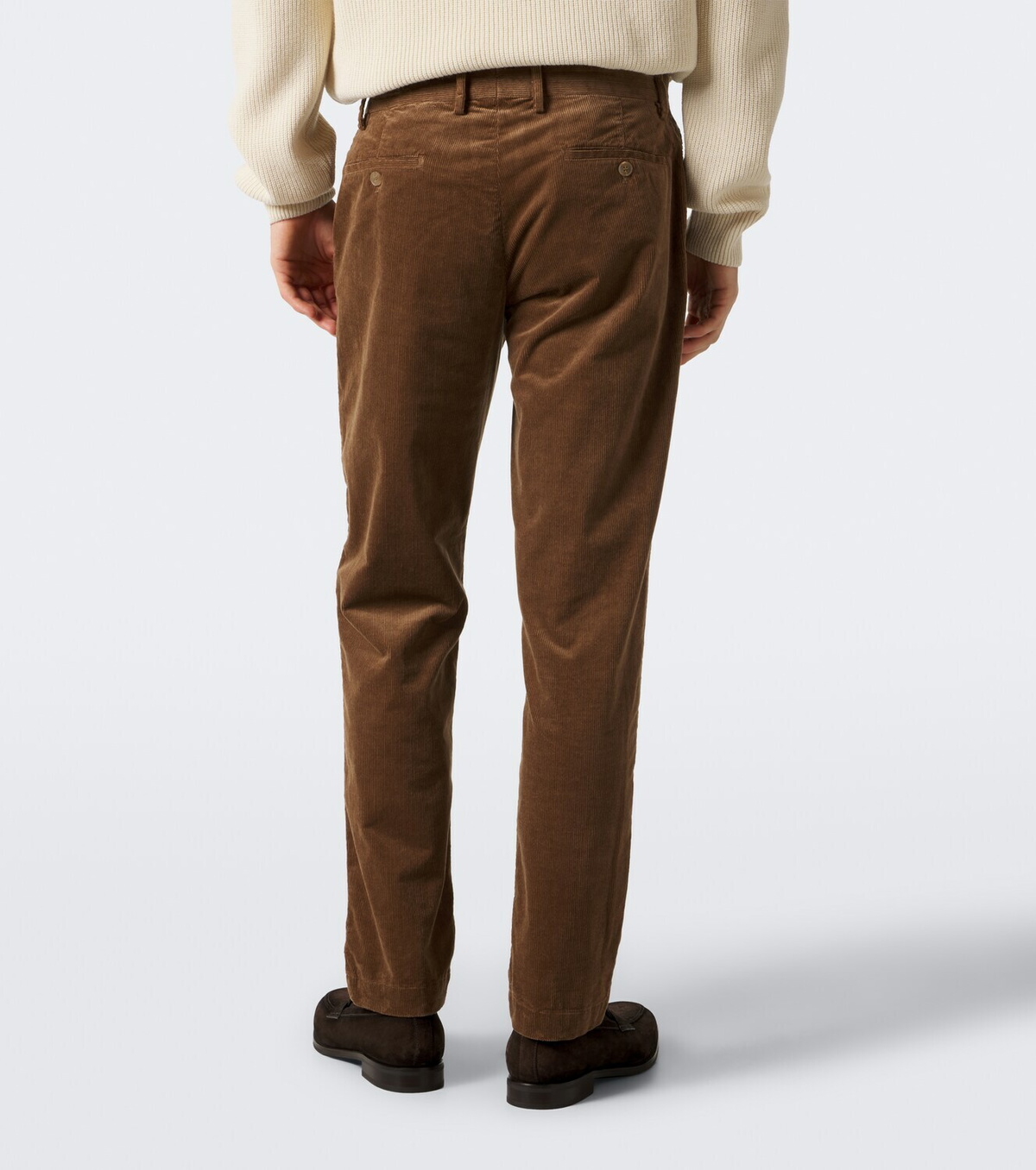 Sunspel Cotton corduroy straight pants