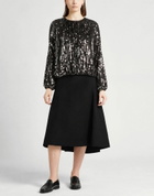 Jucca Womens Top in Gunmetal