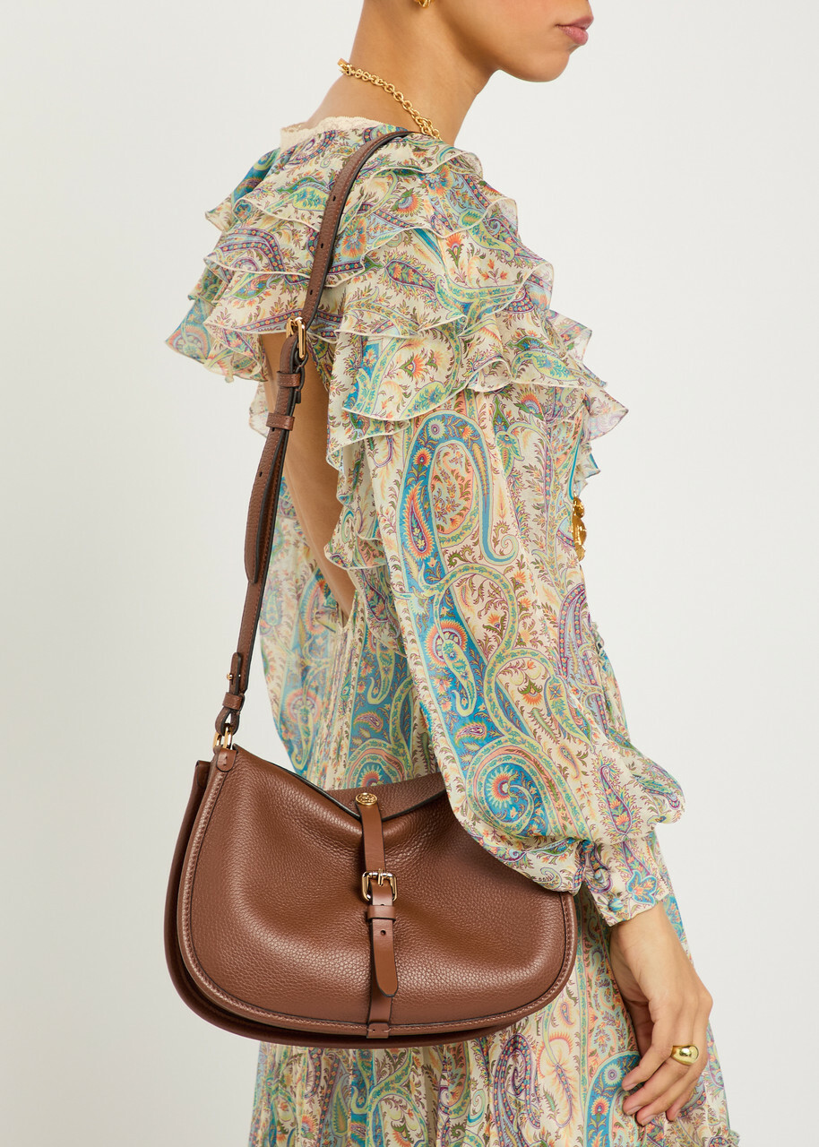 Etro Pony Leather Cross-body bag - Brown - One Size