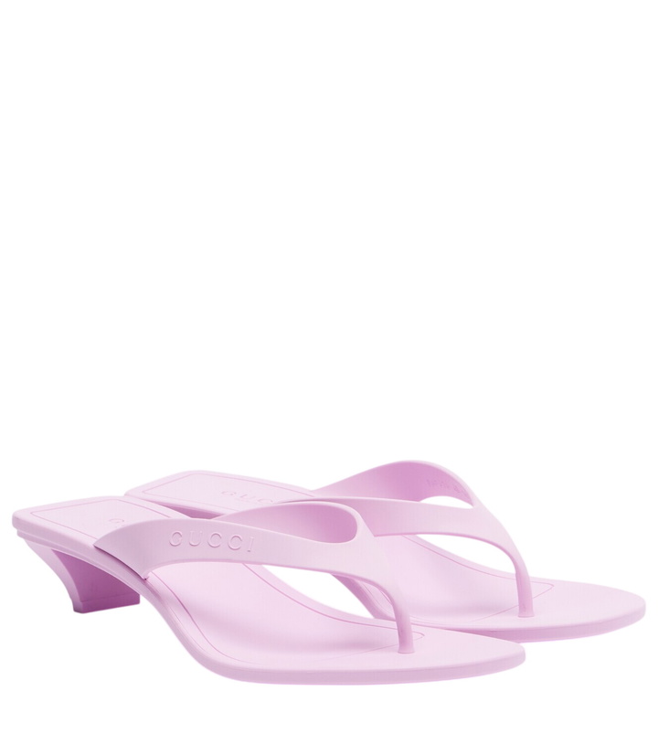 Photo: Gucci Vittoria thong sandals