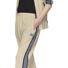 Needles Beige Narrow Track Pants