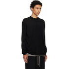 Rick Owens Black Tower Oversized Level Sweater