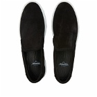 Diemme Men's Garda Slip-On Sneakers in Black Suede