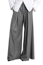The Andamane Tara Pants In Grey Polyester