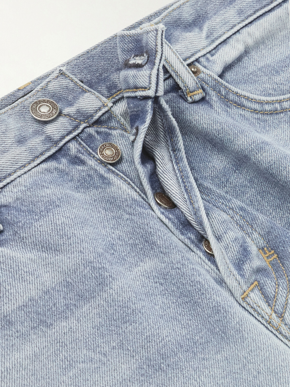TOM FORD - Straight-Leg Jeans - Blue