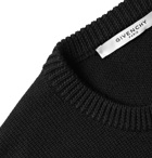 Givenchy - Logo-Intarsia Wool Sweater - Black