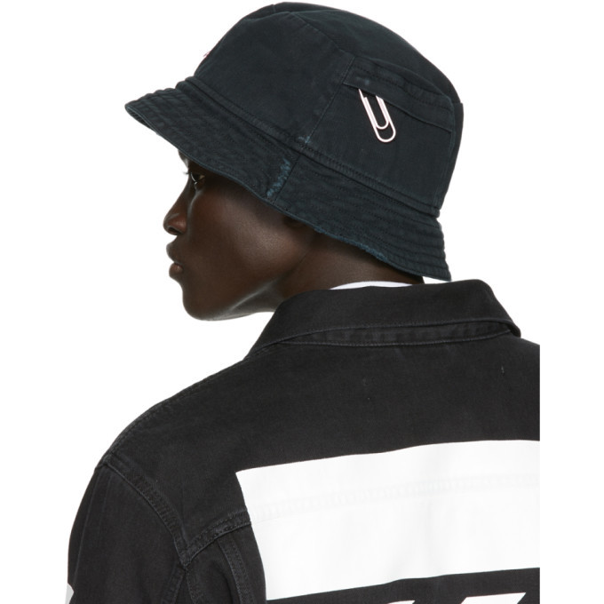 Off-White Arrows-motif Bucket Hat - Black