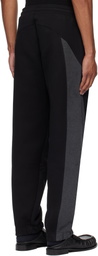 Mugler Gray Light Fleece Track Pants