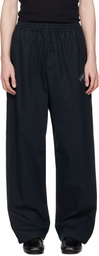 WILLY CHAVARRIA Black Ruff Rider Track Pants