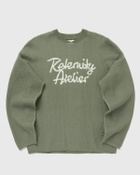 Reternity ATELIER KNIT JERSEY Green Mens Longsleefe