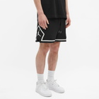 Air Jordan Men's Diamond Mesh Shorts in Black