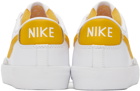 Nike White & Yellow Low '77 Vintage Sneakers