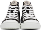 Vivienne Westwood Black Plimsoll High Sneakers