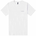 Tobias Birk Nielsen Men's Keel Base Logo Cold Dye T-Shirt in Foggy Dew Off White