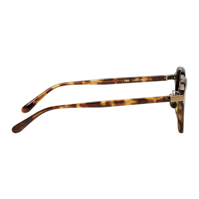 Eyevan 7285 Tortoiseshell Model 728 Sunglasses Eyevan 7285