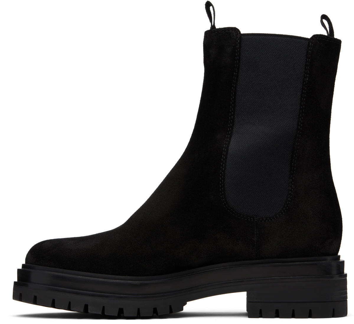 Gianvito Rossi Black Chester Chelsea Boots