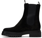 Gianvito Rossi Black Chester Chelsea Boots