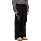 Off-White Black Big Double Arrow Slouchy Sweatpants