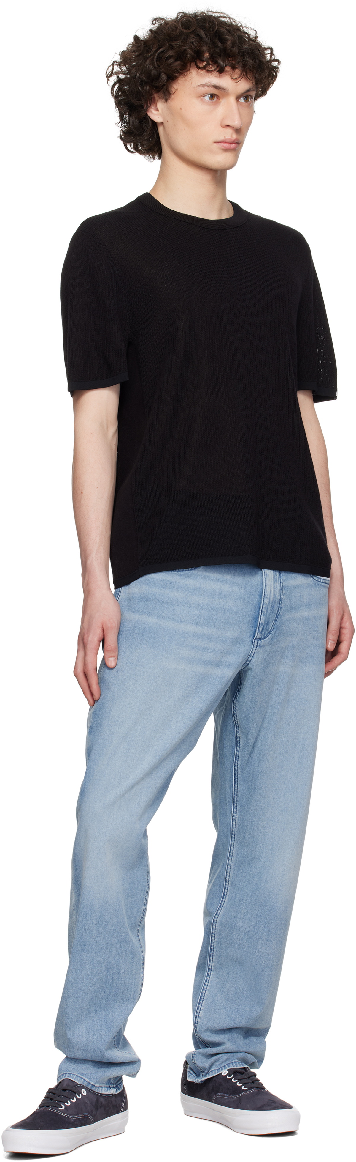 rag & bone Blue Fit 3 Athletic Fit Jeans
