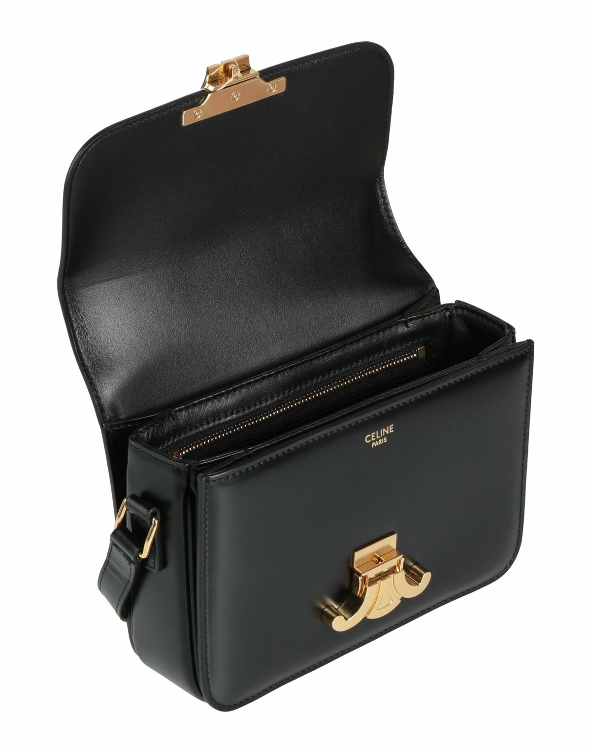 Celine Womens Cross-body bag in Black