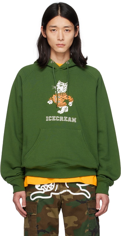 Photo: ICECREAM Green Mascot Hoodie