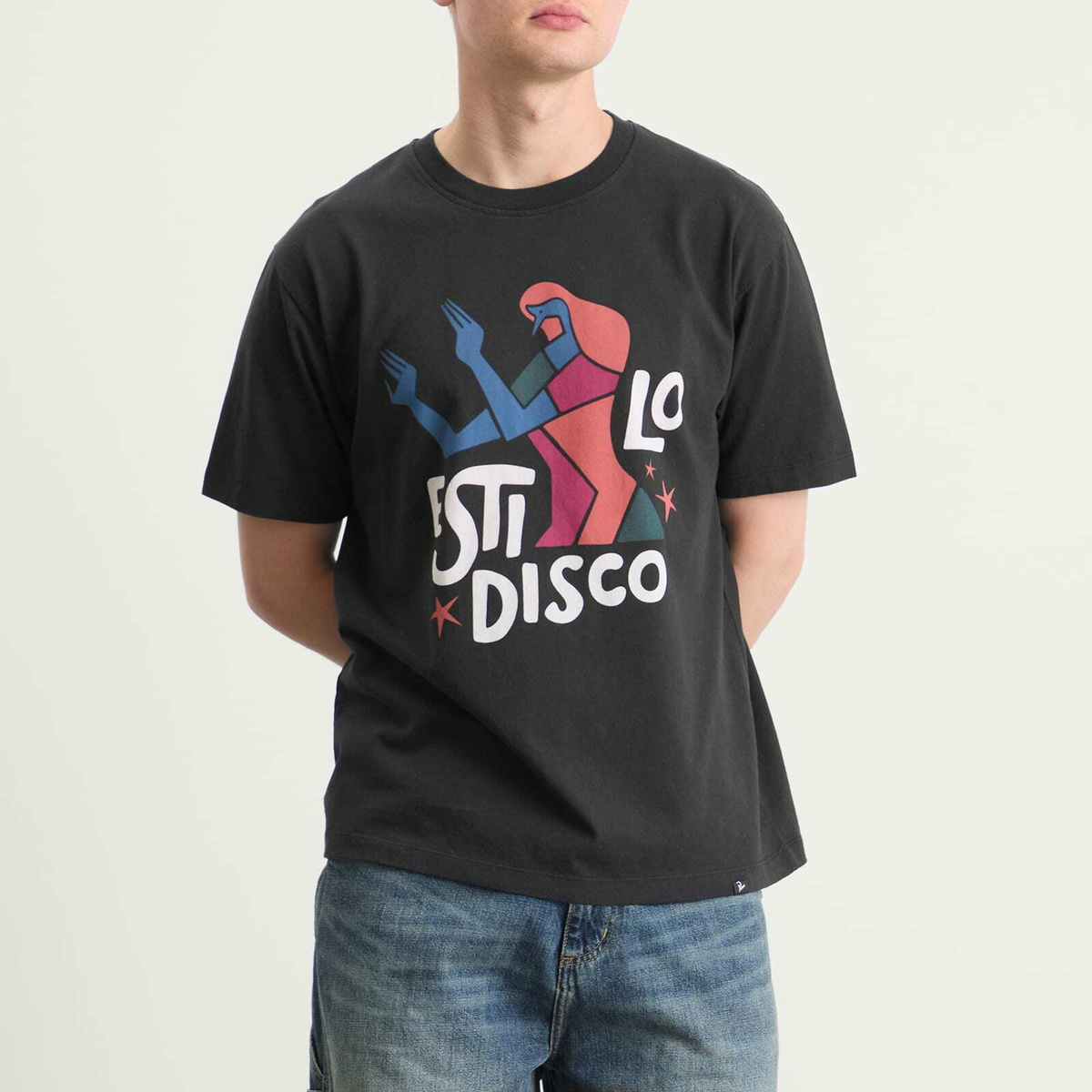 By Parra Men's El Stilo Disco T-Shirt in Black