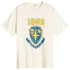 BODE Men's Crest Boxy T-Shirt in Cream