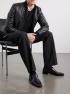 Christian Louboutin - Danny Leather Loafers - Black
