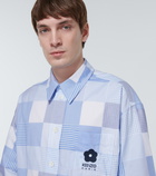 Kenzo - Patchwork oversized cotton shirt