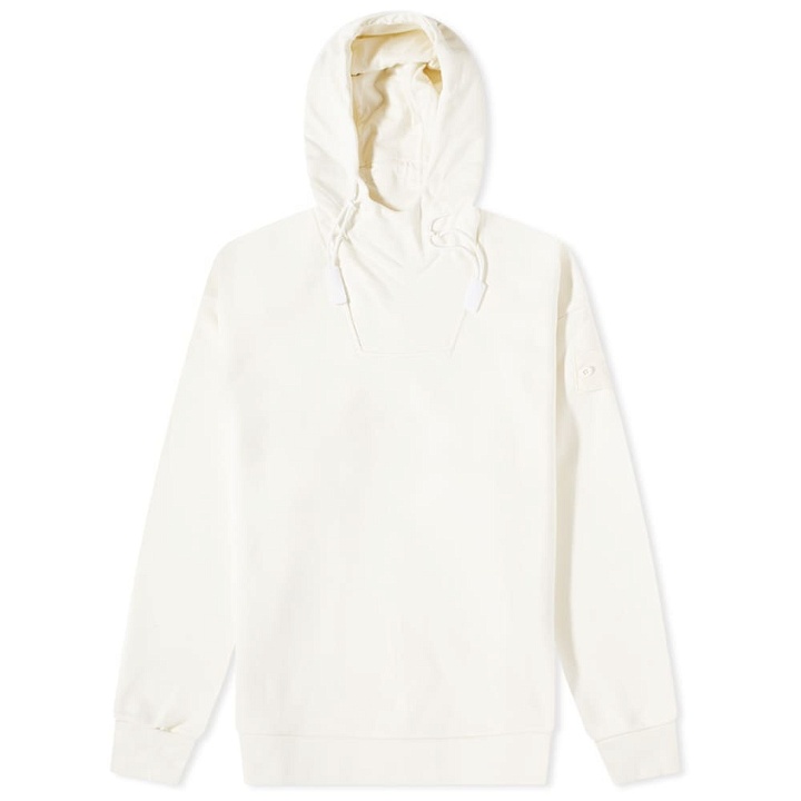Photo: Stone Island Men's Ghost Popover Hoody in Natural