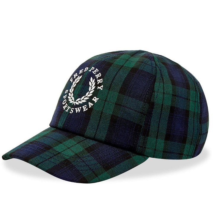 Photo: Fred Perry Authentic Black Watch Tartan Cap