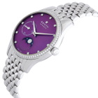 Zenith Elite Ultra Thin Lady Purple Dial Diamond Automatic Watch 16.2310.692/92.M2310